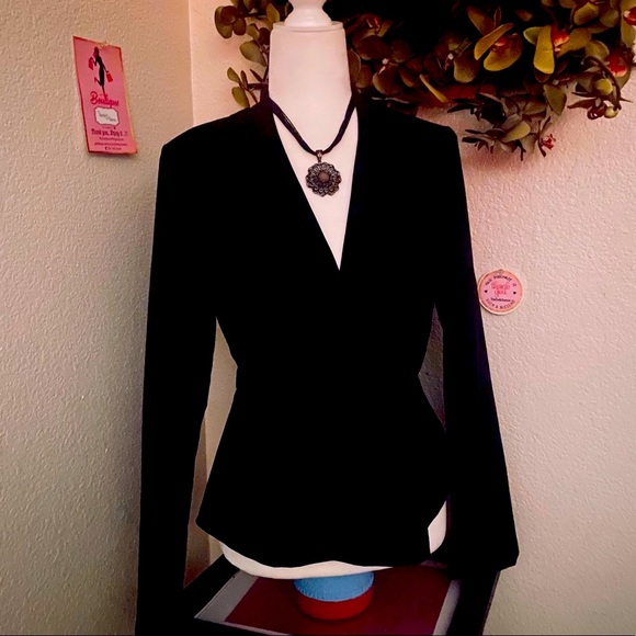 COPY - “HAVE” Elegant Black Coat size “ Medium “ - Picture 5 of 13
